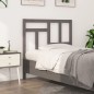 vidaXL Bett-Kopfteil Grau 105,5x4x100 cm Massivholz Kiefer vidaXL Bett-Kopfteil Grau 105,5x4x100 cm Massivholz Kiefer