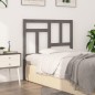 vidaXL Bett-Kopfteil Grau 105,5x4x100 cm Massivholz Kiefer vidaXL Bett-Kopfteil Grau 105,5x4x100 cm Massivholz Kiefer