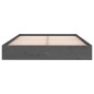 vidaXL Massivholzbett Grau 150x200 cm vidaXL Massivholzbett Grau 150x200 cm
