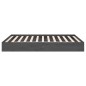 vidaXL Massivholzbett Grau 150x200 cm vidaXL Massivholzbett Grau 150x200 cm