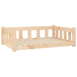 vidaXL Hundebett 95,5x65,5x28 cm Massivholz Kiefer