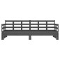 vidaXL Tagesbett Ausziehbar Grau Massivholz Kiefer 2x(90x200) cm vidaXL Tagesbett Ausziehbar Grau Massivholz Kiefer 2x(90x200) cm