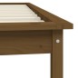 vidaXL Massivholzbett Honigbraun 75x190 cm Kiefer vidaXL Massivholzbett Honigbraun 75x190 cm Kiefer