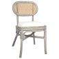 vidaXL Esszimmerstühle 2 Stk. Grau Leinen vidaXL Esszimmerstühle 2 Stk. Grau Leinen