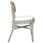 vidaXL Esszimmerstühle 2 Stk. Grau Leinen vidaXL Esszimmerstühle 2 Stk. Grau Leinen