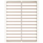 vidaXL Massivholzbett Weiß 150x200 cm vidaXL Massivholzbett Weiß 150x200 cm