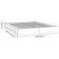 vidaXL Massivholzbett Weiß 150x200 cm vidaXL Massivholzbett Weiß 150x200 cm