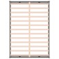 vidaXL Massivholzbett Grau 120x190 cm vidaXL Massivholzbett Grau 120x190 cm