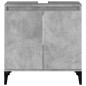 vidaXL Waschbeckenunterschrank Betongrau 58x33x60 cm Holzwerkstoff vidaXL Waschbeckenunterschrank Betongrau 58x33x60 cm Holzwerkstoff