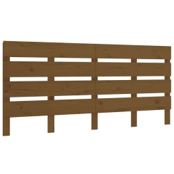 vidaXL Kopfteil Honigbraun 200x3x80 cm Massivholz Kiefer
