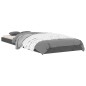 vidaXL Massivholzbett Grau 75x190 cm Kiefer vidaXL Massivholzbett Grau 75x190 cm Kiefer