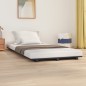 vidaXL Massivholzbett Grau 75x190 cm Kiefer vidaXL Massivholzbett Grau 75x190 cm Kiefer