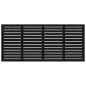vidaXL Wand-Kopfteil Schwarz 156x3x91,5 cm Massivholz Kiefer vidaXL Wand-Kopfteil Schwarz 156x3x91,5 cm Massivholz Kiefer