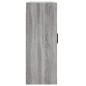 Wandschränke 2 Stk. Grau Sonoma Holzwerkstoff Wandschränke 2 Stk. Grau Sonoma Holzwerkstoff