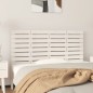 vidaXL Wand-Kopfteil Weiß 156x3x63 cm Massivholz Kiefer vidaXL Wand-Kopfteil Weiß 156x3x63 cm Massivholz Kiefer