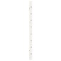 vidaXL Wand-Kopfteil Weiß 156x3x63 cm Massivholz Kiefer vidaXL Wand-Kopfteil Weiß 156x3x63 cm Massivholz Kiefer