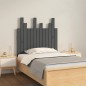 vidaXL Wand-Kopfteil Grau 82,5x3x80 cm Massivholz Kiefer vidaXL Wand-Kopfteil Grau 82,5x3x80 cm Massivholz Kiefer