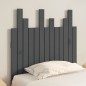 vidaXL Wand-Kopfteil Grau 82,5x3x80 cm Massivholz Kiefer vidaXL Wand-Kopfteil Grau 82,5x3x80 cm Massivholz Kiefer