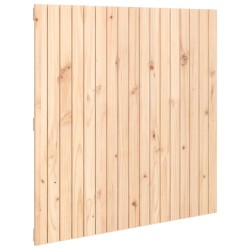 vidaXL Wand-Kopfteil 108x3x110 cm Massivholz Kiefer
