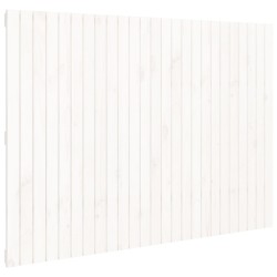 vidaXL Wand-Kopfteil Weiß 159,5x3x110 cm Massivholz Kiefer