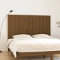 vidaXL Wand-Kopfteil Honigbraun 185x3x110 cm Massivholz Kiefer