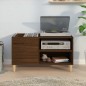 vidaXL Plattenschrank Braun Eichen-Optik 84,5x38x48 cm Holzwerkstoff vidaXL Plattenschrank Braun Eichen-Optik 84,5x38x48 cm Holzwerkstoff
