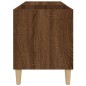 vidaXL Plattenschrank Braun Eichen-Optik 84,5x38x48 cm Holzwerkstoff vidaXL Plattenschrank Braun Eichen-Optik 84,5x38x48 cm Holzwerkstoff