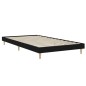 vidaXL Bettgestell Schwarz 100x200 cm Holzwerkstoff vidaXL Bettgestell Schwarz 100x200 cm Holzwerkstoff
