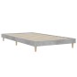 vidaXL Bettgestell Betongrau 100x200 cm Holzwerkstoff vidaXL Bettgestell Betongrau 100x200 cm Holzwerkstoff