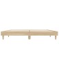 vidaXL Bettgestell Sonoma-Eiche 135x190 cm Holzwerkstoff vidaXL Bettgestell Sonoma-Eiche 135x190 cm Holzwerkstoff
