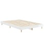 vidaXL Bettgestell Hochglanz-Weiß 120x190 cm Holzwerkstoff vidaXL Bettgestell Hochglanz-Weiß 120x190 cm Holzwerkstoff