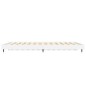 vidaXL Bettgestell Hochglanz-Weiß 140x190 cm Holzwerkstoff vidaXL Bettgestell Hochglanz-Weiß 140x190 cm Holzwerkstoff