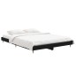 vidaXL Bettgestell Schwarz 135x190 cm Holzwerkstoff vidaXL Bettgestell Schwarz 135x190 cm Holzwerkstoff