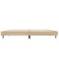 vidaXL Bettgestell Sonoma-Eiche 135x190 cm Holzwerkstoff vidaXL Bettgestell Sonoma-Eiche 135x190 cm Holzwerkstoff