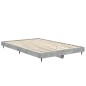 vidaXL Bettgestell Betongrau 120x190 cm Holzwerkstoff vidaXL Bettgestell Betongrau 120x190 cm Holzwerkstoff