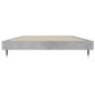 vidaXL Bettgestell Betongrau 90x190 cm Holzwerkstoff vidaXL Bettgestell Betongrau 90x190 cm Holzwerkstoff