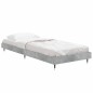 vidaXL Bettgestell Betongrau 75x190 cm Holzwerkstoff vidaXL Bettgestell Betongrau 75x190 cm Holzwerkstoff