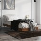 vidaXL Bettgestell Braun Eichen-Optik 75x190 cm Holzwerkstoff vidaXL Bettgestell Braun Eichen-Optik 75x190 cm Holzwerkstoff