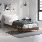 vidaXL Bettgestell Braun Eichen-Optik 75x190 cm Holzwerkstoff vidaXL Bettgestell Braun Eichen-Optik 75x190 cm Holzwerkstoff