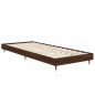 vidaXL Bettgestell Braun Eichen-Optik 75x190 cm Holzwerkstoff vidaXL Bettgestell Braun Eichen-Optik 75x190 cm Holzwerkstoff