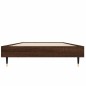 vidaXL Bettgestell Braun Eichen-Optik 75x190 cm Holzwerkstoff vidaXL Bettgestell Braun Eichen-Optik 75x190 cm Holzwerkstoff