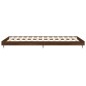 vidaXL Bettgestell Braun Eichen-Optik 75x190 cm Holzwerkstoff vidaXL Bettgestell Braun Eichen-Optik 75x190 cm Holzwerkstoff