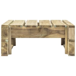 vidaXL Outdoor-Ottomane Paletten Holz