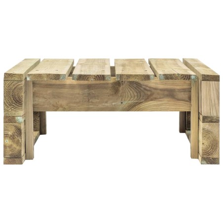 vidaXL Outdoor-Ottomane Paletten Holz