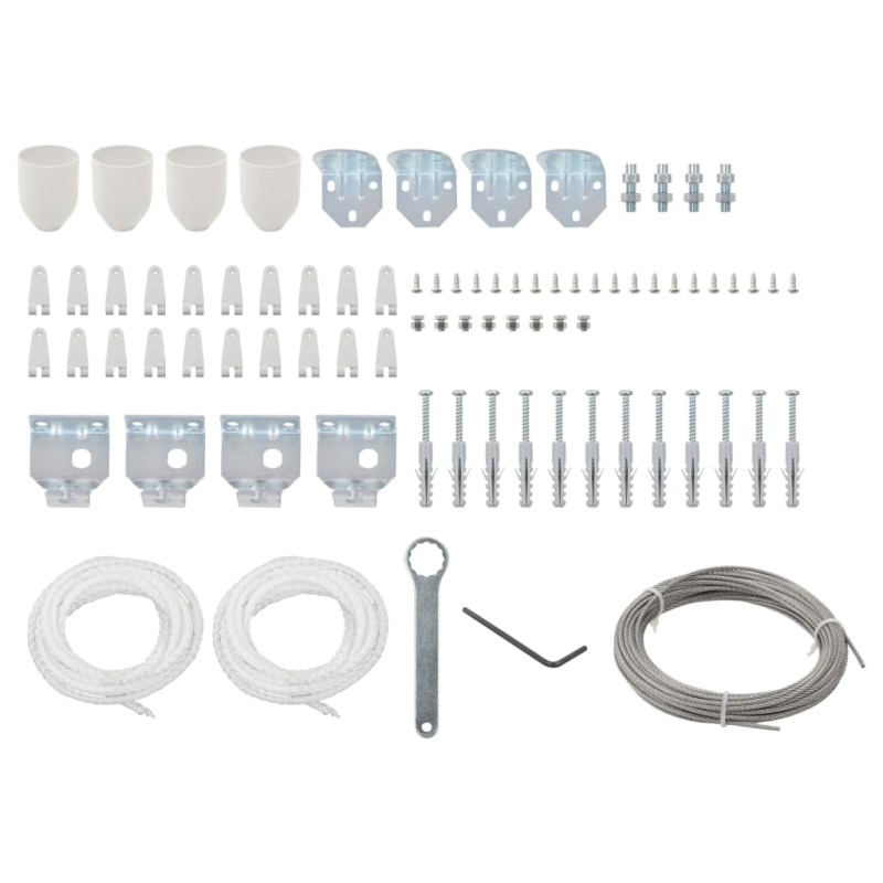 vidaXL 81-teiliges Markisen-Zubehör-Set vidaXL 81-teiliges Markisen-Zubehör-Set