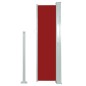 vidaXL Ausziehbare Seitenmarkise 120x300 cm Rot vidaXL Ausziehbare Seitenmarkise 120x300 cm Rot