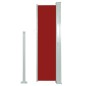 vidaXL Ausziehbare Seitenmarkise 120x300 cm Rot vidaXL Ausziehbare Seitenmarkise 120x300 cm Rot