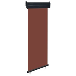 vidaXL Balkon-Seitenmarkise 65x250 cm Braun