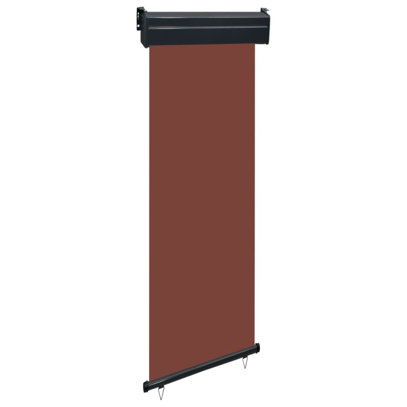 vidaXL Balkon-Seitenmarkise 65x250 cm Braun vidaXL Balkon-Seitenmarkise 65x250 cm Braun