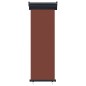 vidaXL Balkon-Seitenmarkise 65x250 cm Braun vidaXL Balkon-Seitenmarkise 65x250 cm Braun